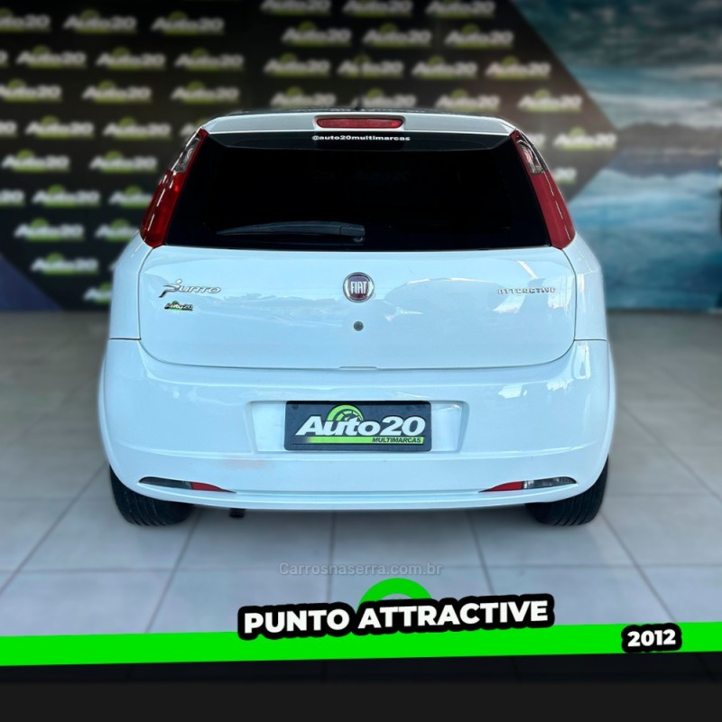 PUNTO 1.4 ATTRACTIVE ITALIA 8V FLEX 4P MANUAL - 2012 - TAQUARA