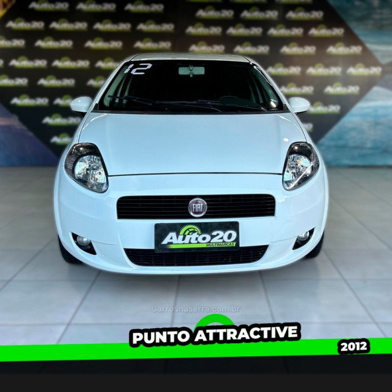 PUNTO 1.4 ATTRACTIVE ITALIA 8V FLEX 4P MANUAL - 2012 - TAQUARA