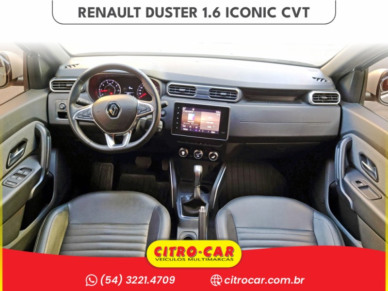 DUSTER 1.6 ICONIC 16V FLEX 4P AUTOMÁTICO - 2021 - CAXIAS DO SUL