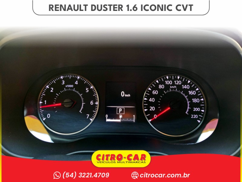 DUSTER 1.6 ICONIC 16V FLEX 4P AUTOMÁTICO - 2021 - CAXIAS DO SUL