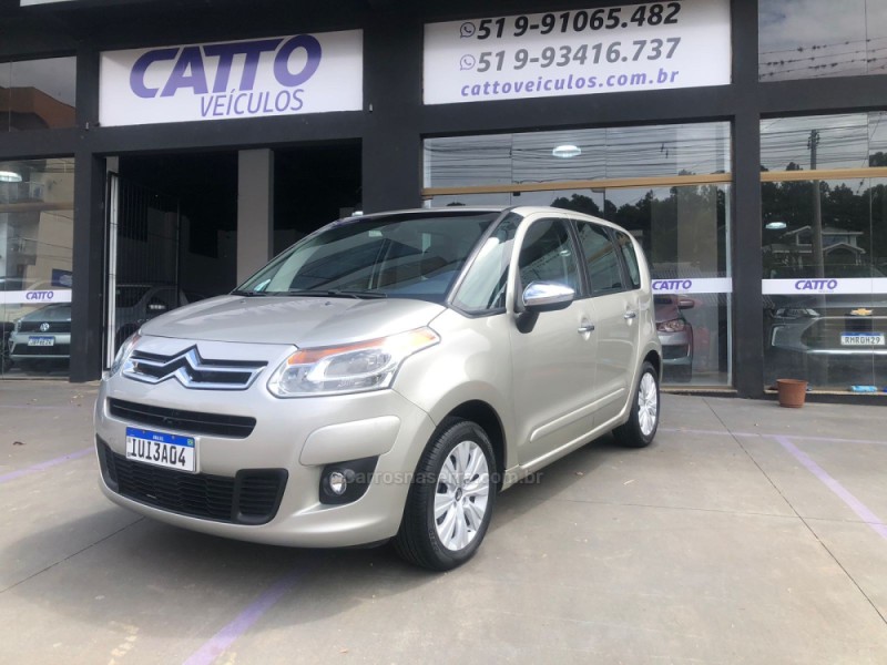 c3 picasso 1.6 exclusive 4p flex automatico 2014 arroio do meio