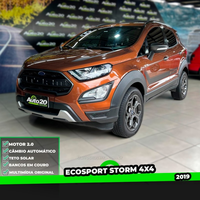 ecosport 2.0 storm 4wd 16v flex 4p automatico 2019 taquara