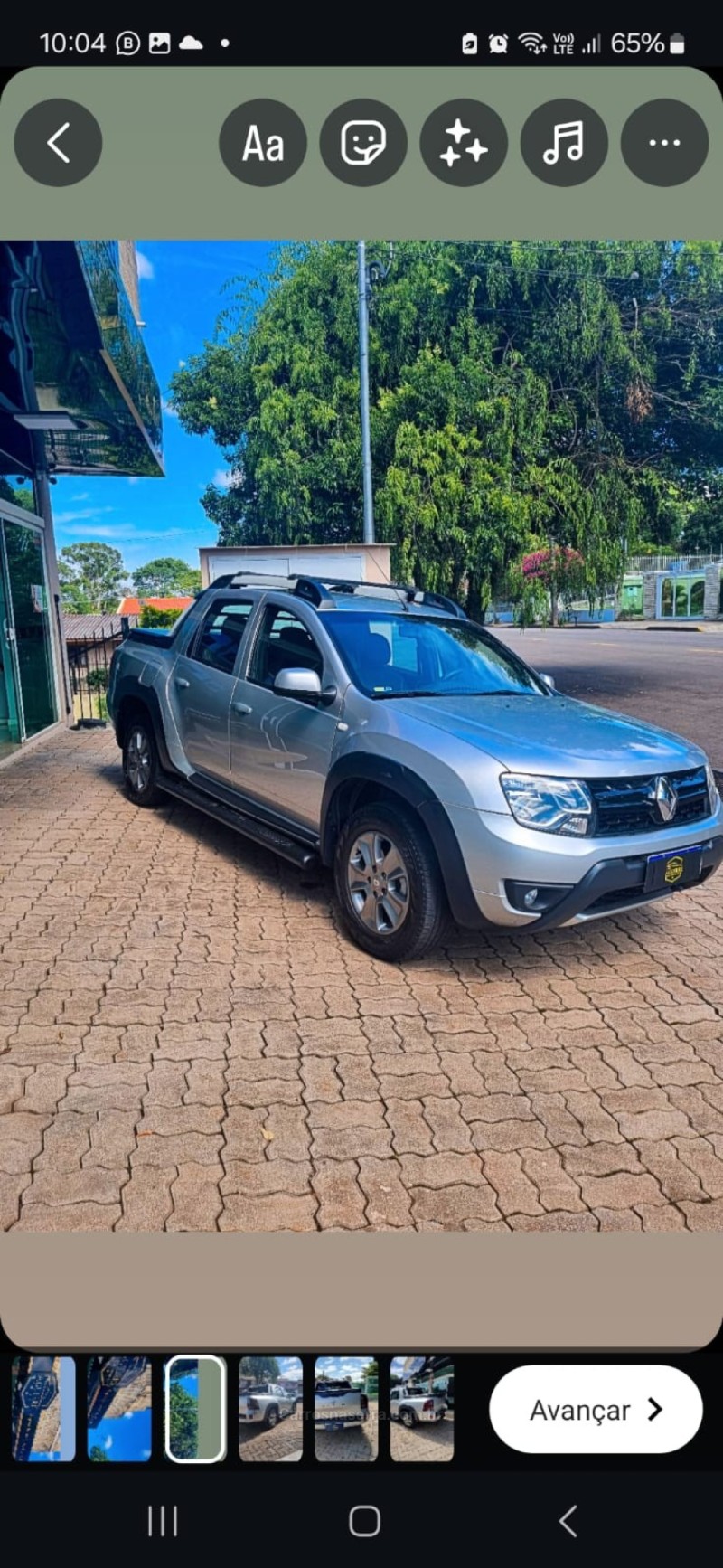 DUSTER OROCH 2.0 16V FLEX DYNAMIQUE 4P AUTOMÁTICO - 2020 - PASSO FUNDO