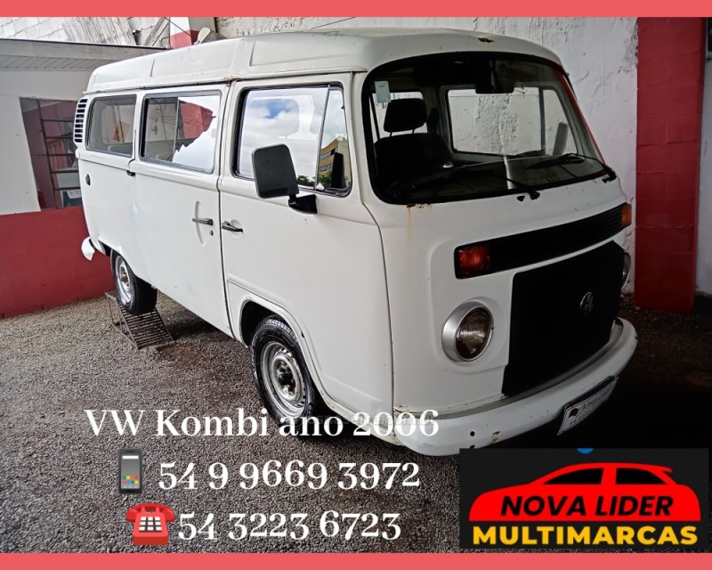 kombi 1.4 mi std lotacao 8v flex 3p manual 2006 caxias do sul