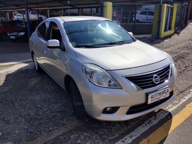 VERSA 1.6 16V FLEX SL 4P MANUAL - 2012 - CAXIAS DO SUL