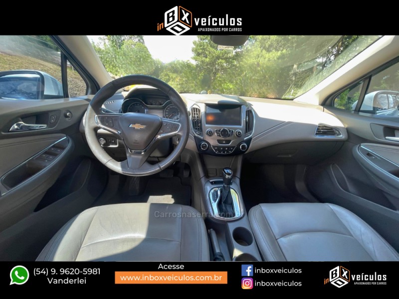 CRUZE 1.4 TURBO LTZ 16V FLEX 4P AUTOMÁTICO - 2018 - GRAMADO