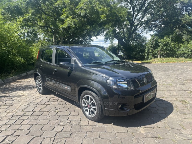 UNO 1.4 EVO SPORTING 8V FLEX 4P MANUAL - 2012 - NOVA PRATA