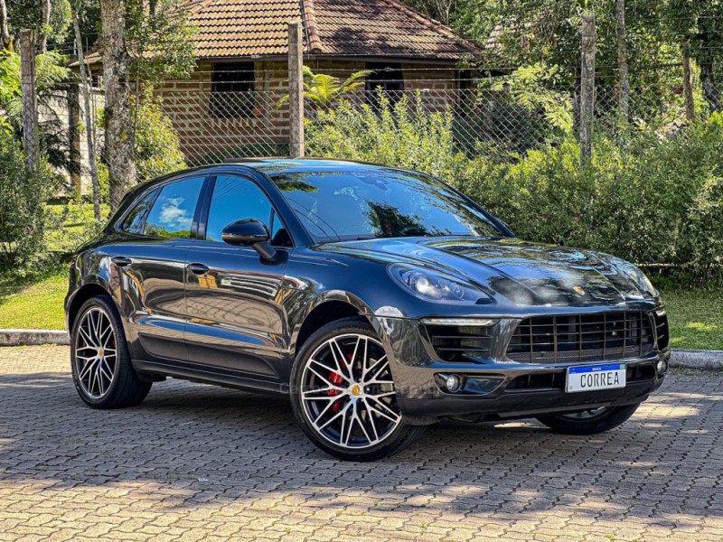 macan 3.0 s 24v v6 gasolina 4p automatico 2017 canela