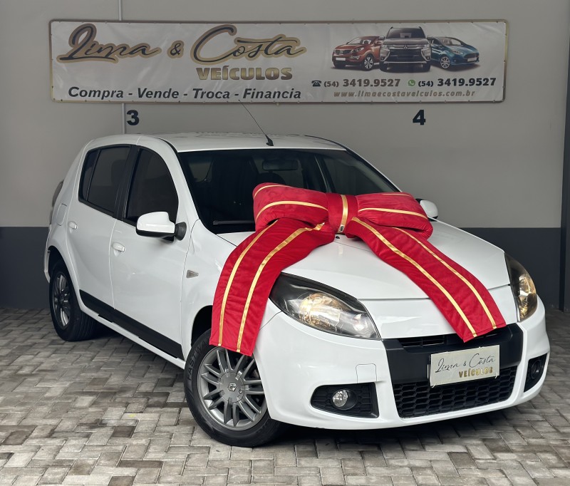 sandero 1.6 privilege 16v flex 4p automatico 2014 caxias do sul