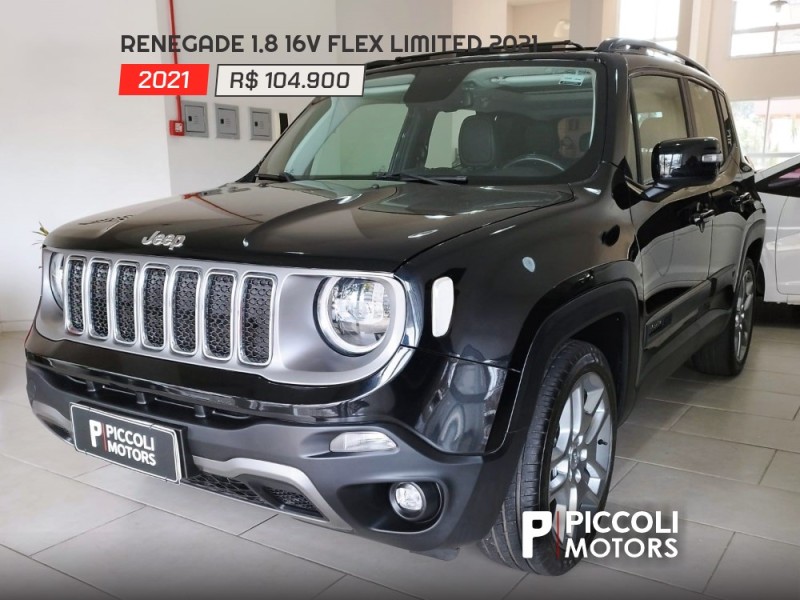 RENEGADE 1.8 16V FLEX LIMITED 4P AUTOMÁTICO