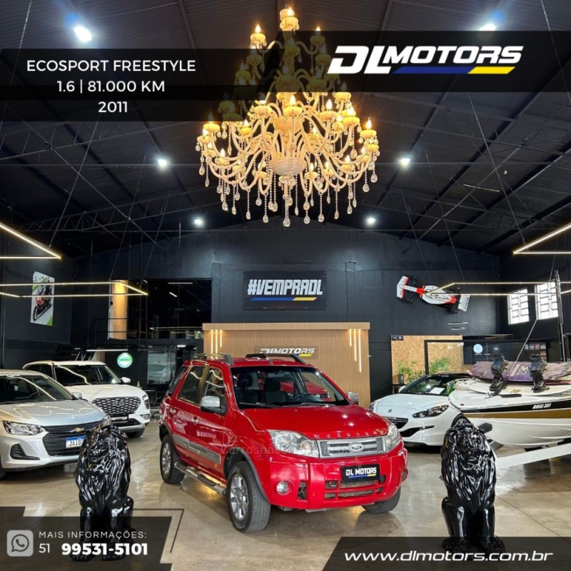 ecosport 1.6 freestyle 16v flex 4p manual 2011 lajeado