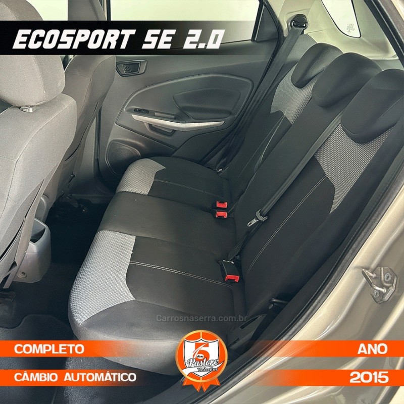 ECOSPORT 2.0 SE 16V FLEX 4P AUTOMÁTICO - 2015 - VACARIA