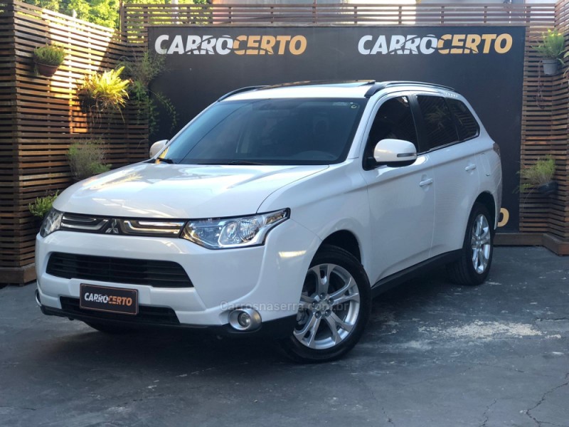 outlander 2.0 16v gasolina 4p automatico 2015 novo hamburgo