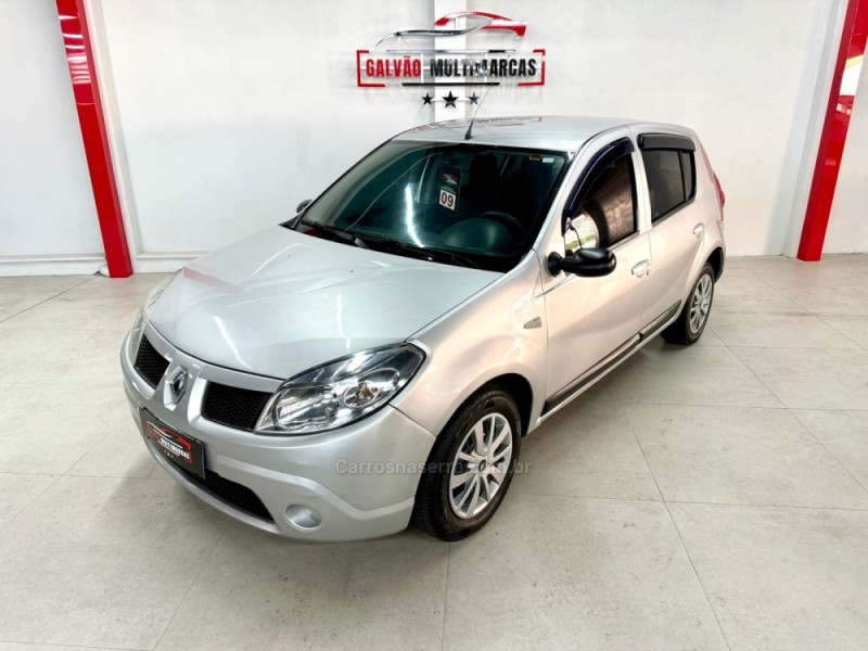 sandero 1.6 expression 8v flex 4p manual 2009 caxias do sul