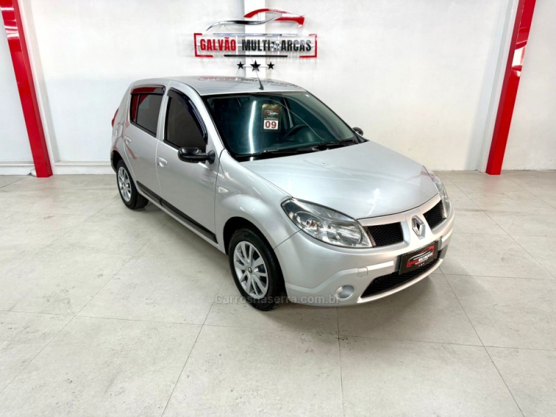 SANDERO 1.6 EXPRESSION 8V FLEX 4P MANUAL - 2009 - CAXIAS DO SUL