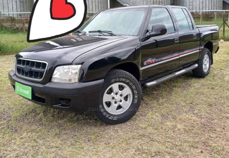 s10 2.8 blazer executive 4x4 cd 12v turbo intercooler diesel 4p manual 2005 vacaria