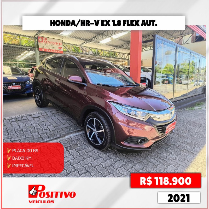 hr v 1.8 16v flex ex 4p automatico 2021 caxias do sul