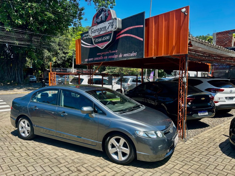 CIVIC 1.8 LXS 16V FLEX 4P AUTOMÁTICO - 2008 - TRêS COROAS