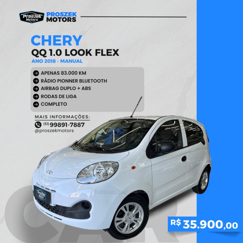 QQ 1.0 MPFI LOOK 12V GASOLINA 4P MANUAL