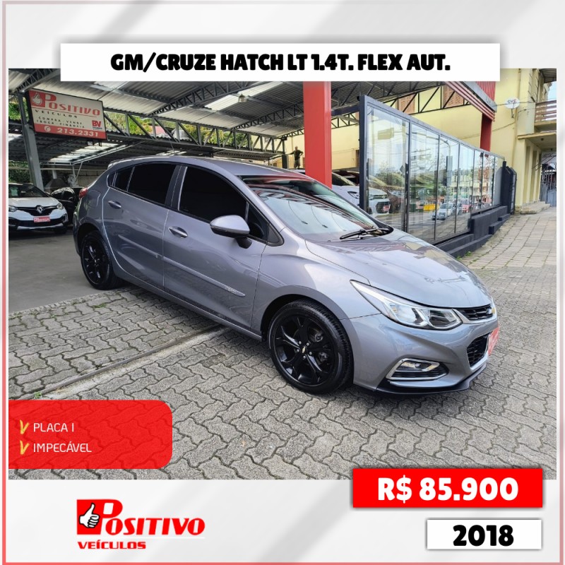 cruze 1.4 turbo lt sport6 16v flex 4p automatico 2018 caxias do sul