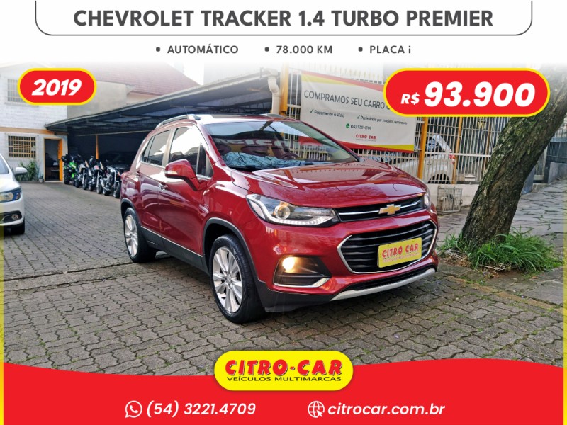 tracker 1.4 16v premier turbo flex 4p automatico 2019 caxias do sul