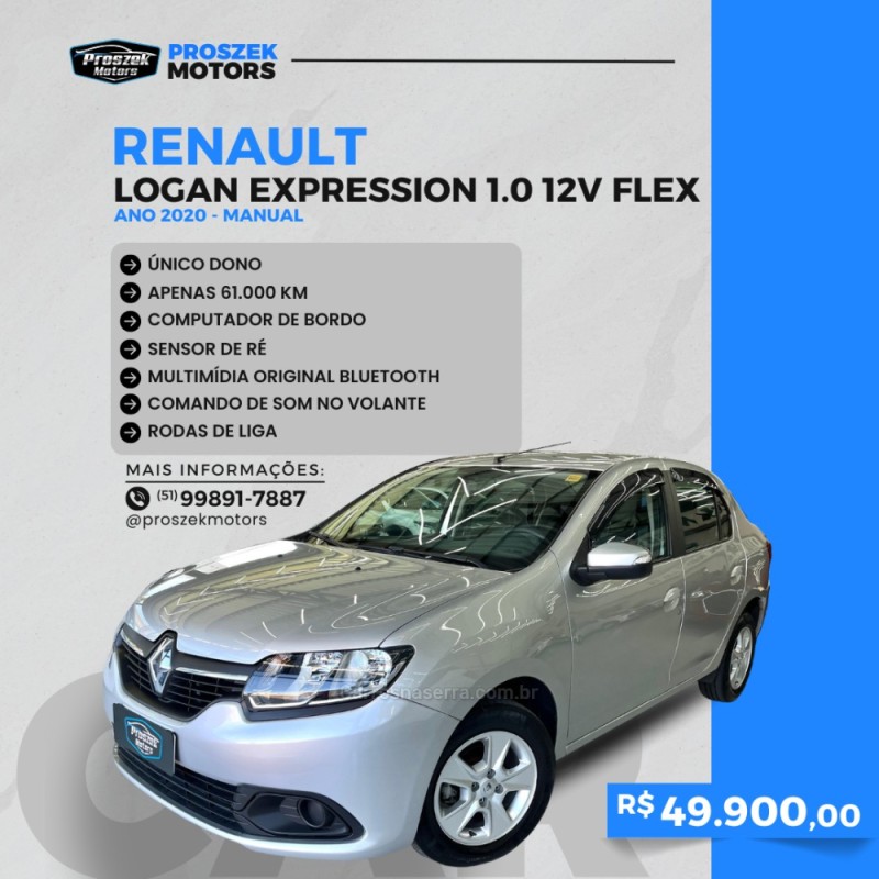 LOGAN 1.0 EXPRESSION 12V FLEX 4P MANUAL