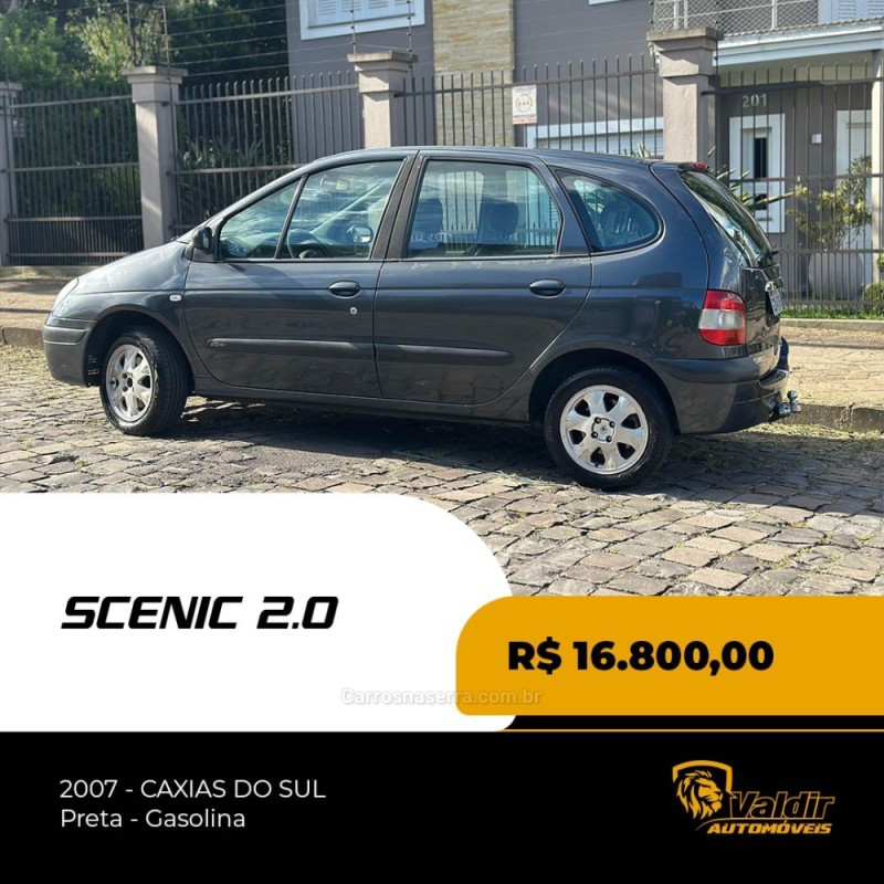 SCÉNIC 2.0 PRIVILÉGE 16V GASOLINA 4P MANUAL - 2007 - CAXIAS DO SUL