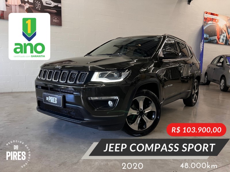 compass 2.0 16v flex sport automatico 2020 caxias do sul