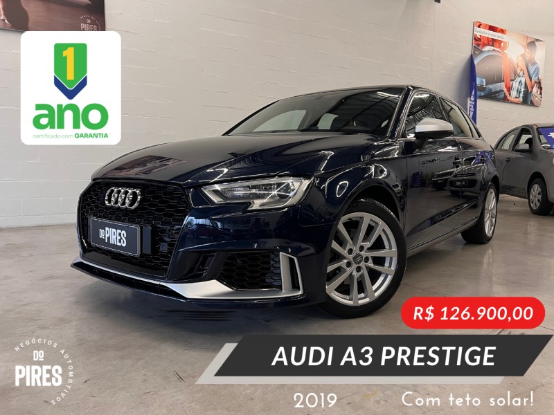 a3 1.4 tfsi prestige plus 16v flex 4p tiptronic 2019 caxias do sul