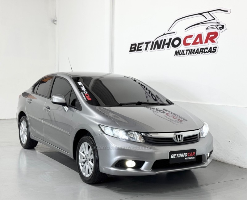 CIVIC 1.8 LXS 16V GASOLINA 4P AUTOMÁTICO - 2015 - ESTâNCIA VELHA