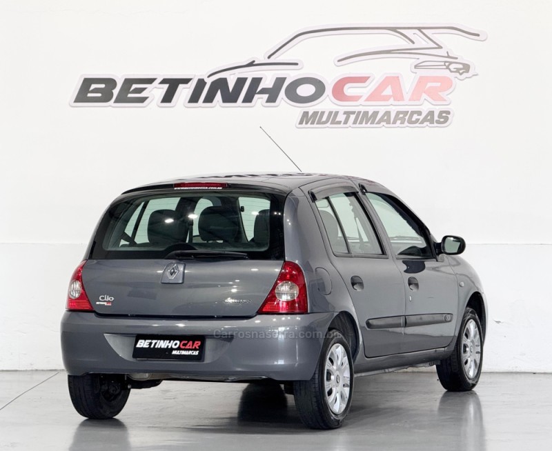 CLIO 1.0 16V FLEX 4P MANUAL - 2011 - ESTâNCIA VELHA