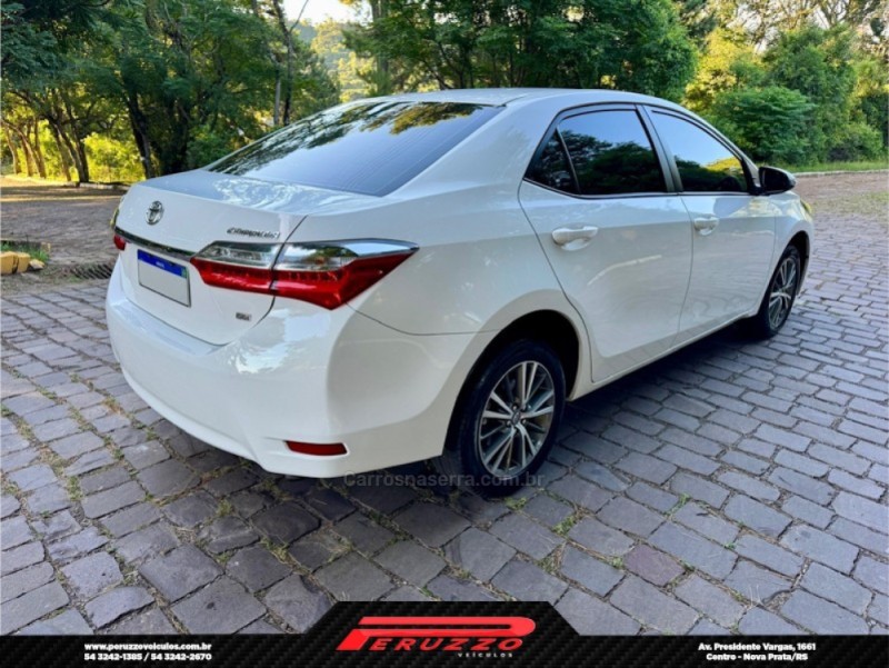 COROLLA 1.8 GLI 16V FLEX 4P AUTOMÁTICO - 2018 - NOVA PRATA