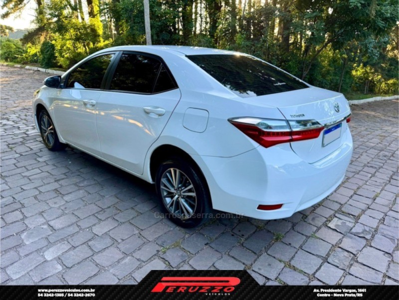 COROLLA 1.8 GLI 16V FLEX 4P AUTOMÁTICO - 2018 - NOVA PRATA