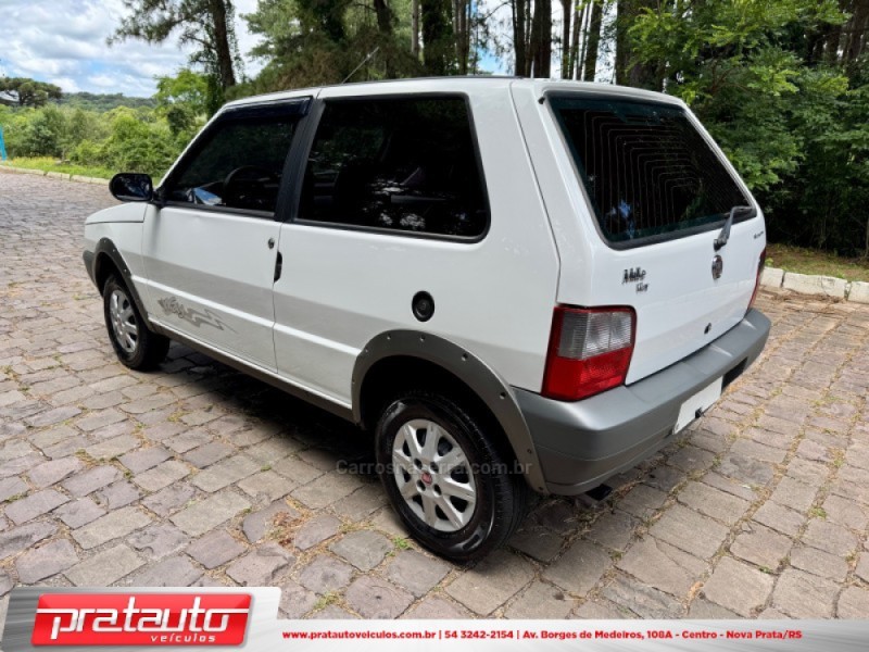 UNO 1.0 EVO WAY 8V FLEX 2P MANUAL - 2013 - NOVA PRATA