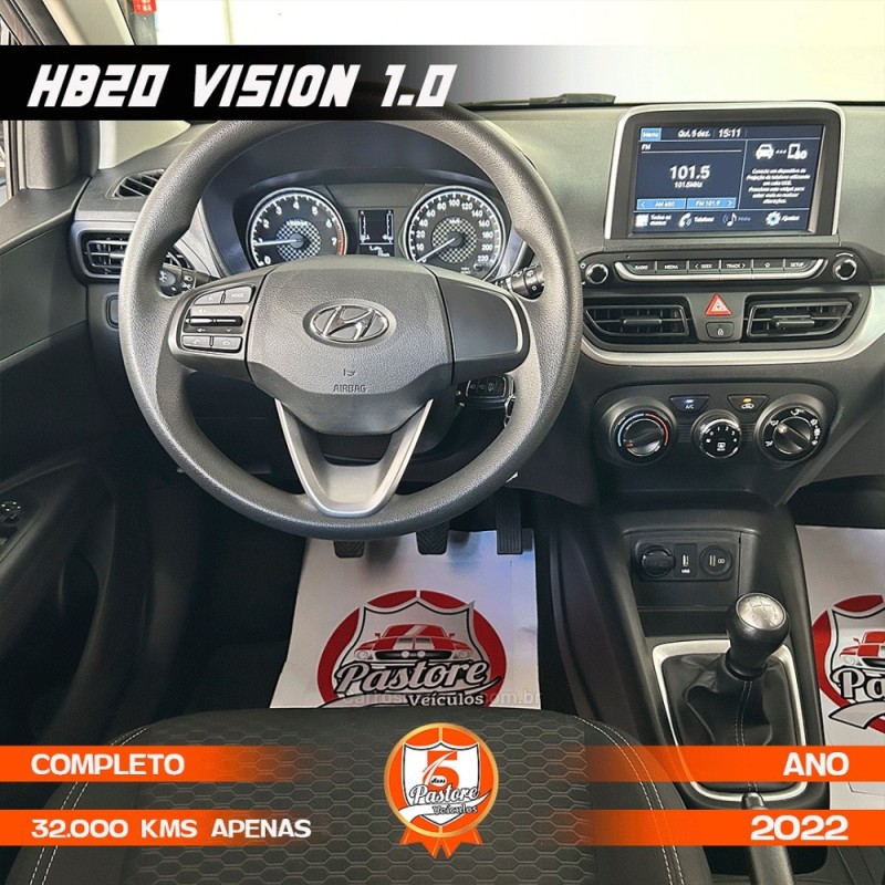 HB20 1.0 VISION 12V FLEX 4P MANUAL - 2022 - VACARIA