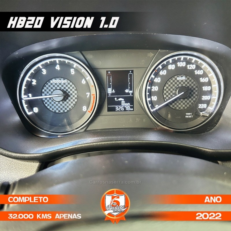 HB20 1.0 VISION 12V FLEX 4P MANUAL - 2022 - VACARIA