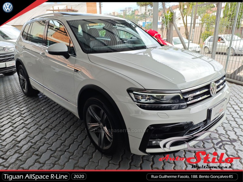 TIGUAN 2.0 ALLSPACE R-LINE 350 TSI 4X4 GASOLINA 4P - 2020 - BENTO GONçALVES