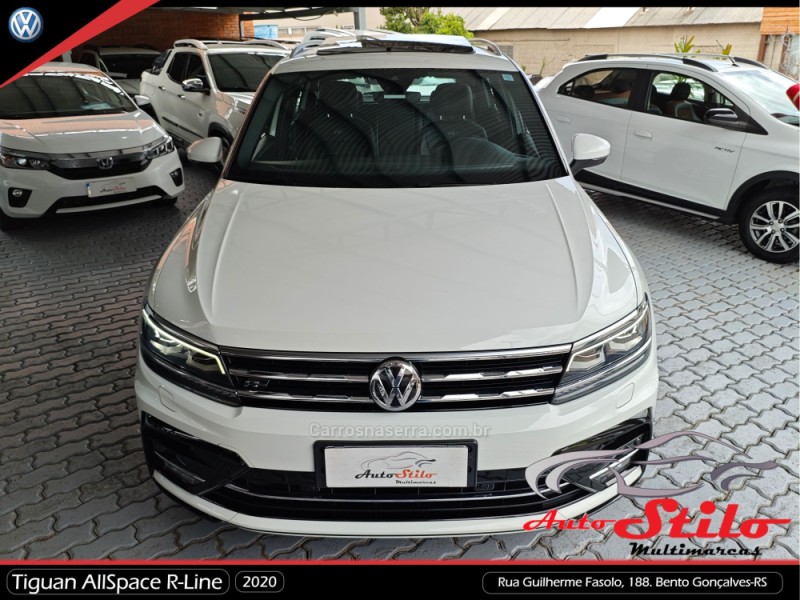 TIGUAN 2.0 ALLSPACE R-LINE 350 TSI 4X4 GASOLINA 4P - 2020 - BENTO GONçALVES