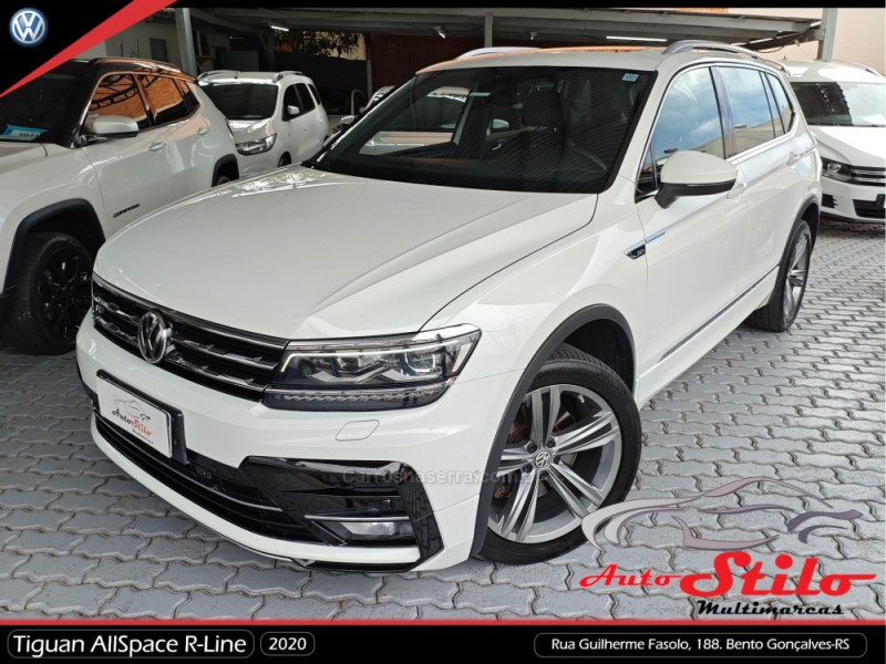 tiguan 2.0 allspace r line 350 tsi 4x4 gasolina 4p 2020 bento goncalves