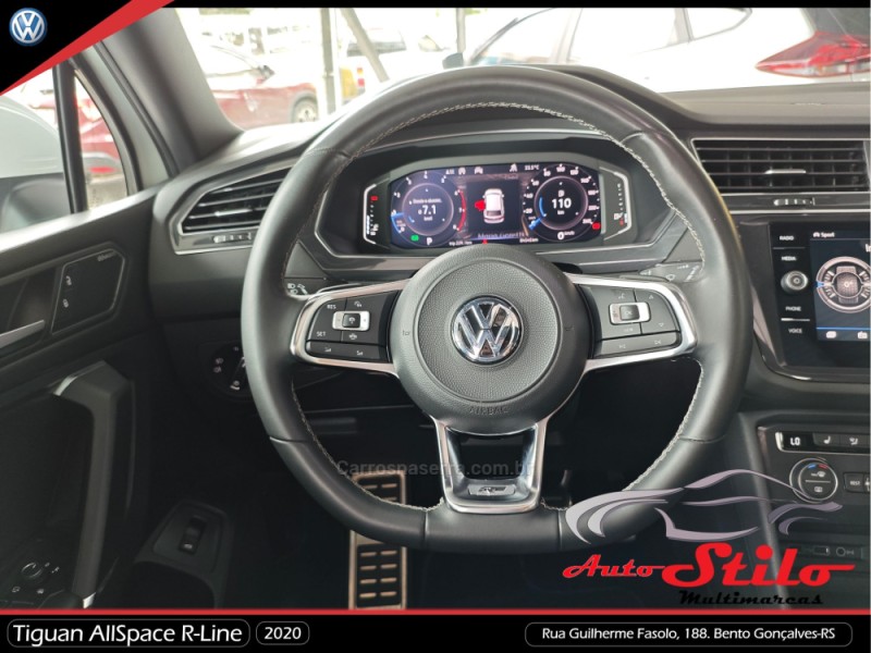 TIGUAN 2.0 ALLSPACE R-LINE 350 TSI 4X4 GASOLINA 4P - 2020 - BENTO GONçALVES