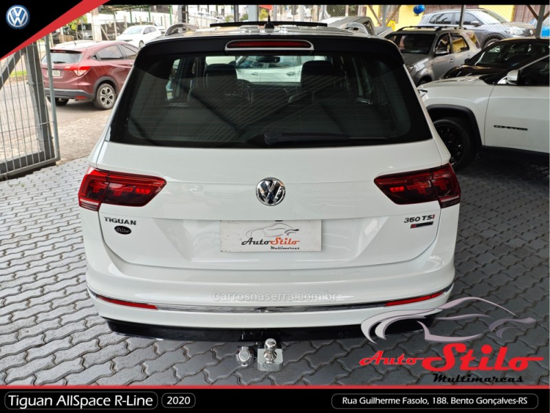 TIGUAN 2.0 ALLSPACE R-LINE 350 TSI 4X4 GASOLINA 4P - 2020 - BENTO GONçALVES