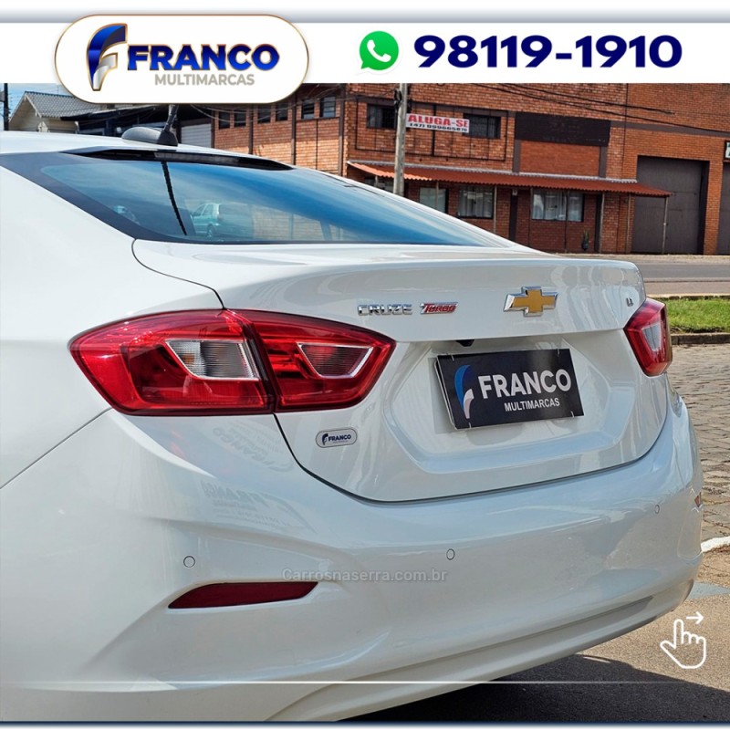 CRUZE 1.4 TURBO LT 16V FLEX 4P AUTOMÁTICO - 2023 - VACARIA