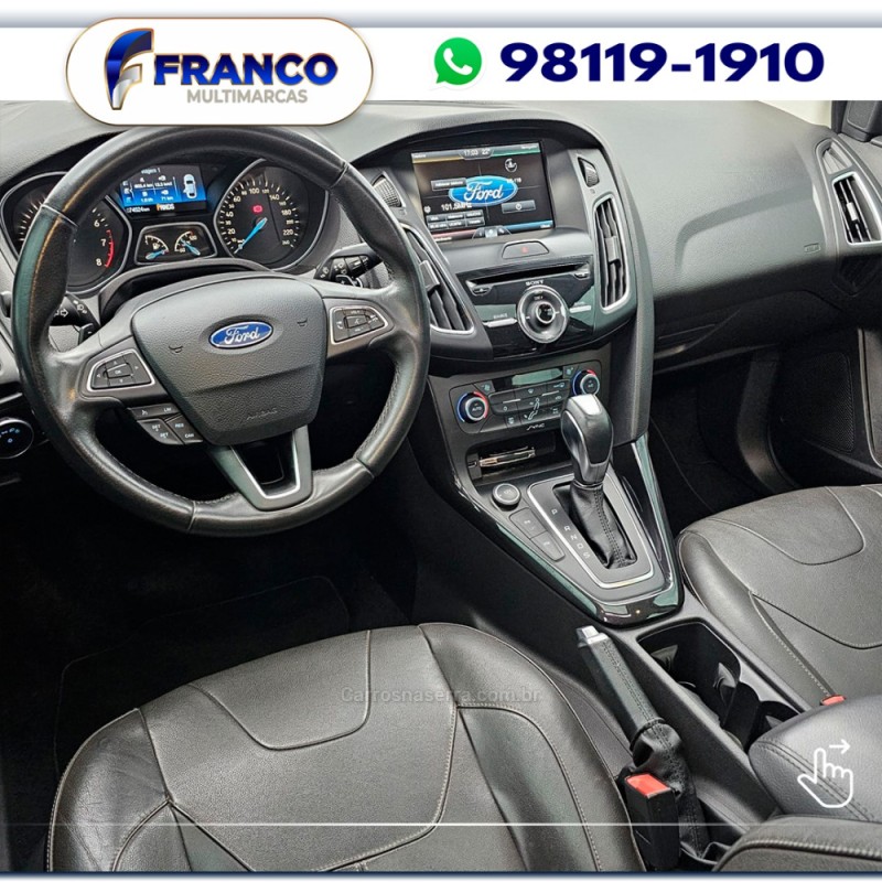 FOCUS 2.0 TITANIUM SEDAN 16V FLEX 4P AUTOMÁTICO - 2016 - VACARIA