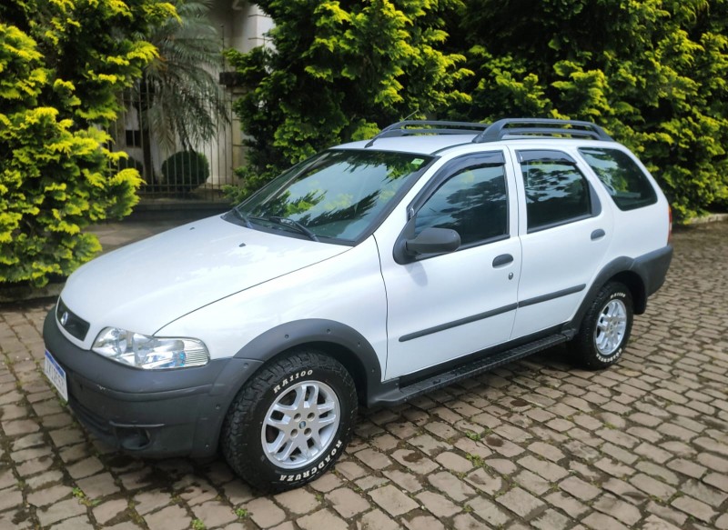 PALIO 1.6 MPI ADVENTURE WEEKEND 16V GASOLINA 4P MANUAL - 2002 - FARROUPILHA