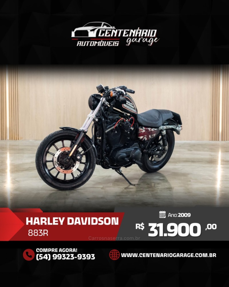 sportster xl 883 custom 2009 caxias do sul