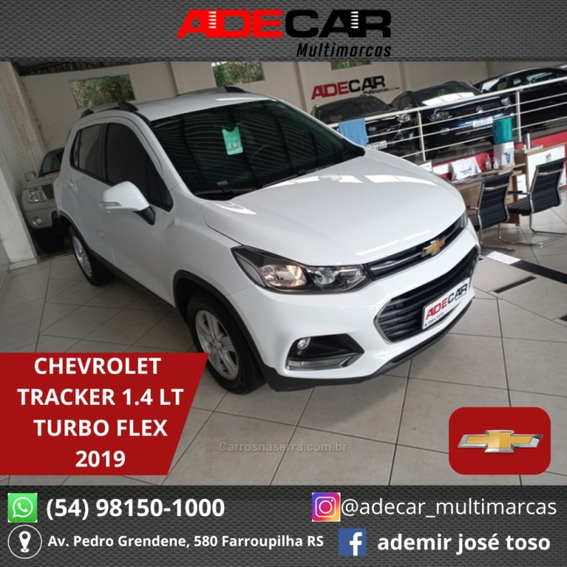 tracker 1.4 16v turbo flex lt automatico 2019 farroupilha