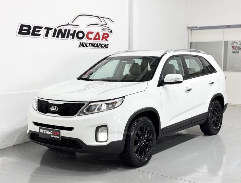 SORENTO 2.4 EX 4X2 16V GASOLINA 4P AUTOMÁTICO - 2015 - ESTâNCIA VELHA