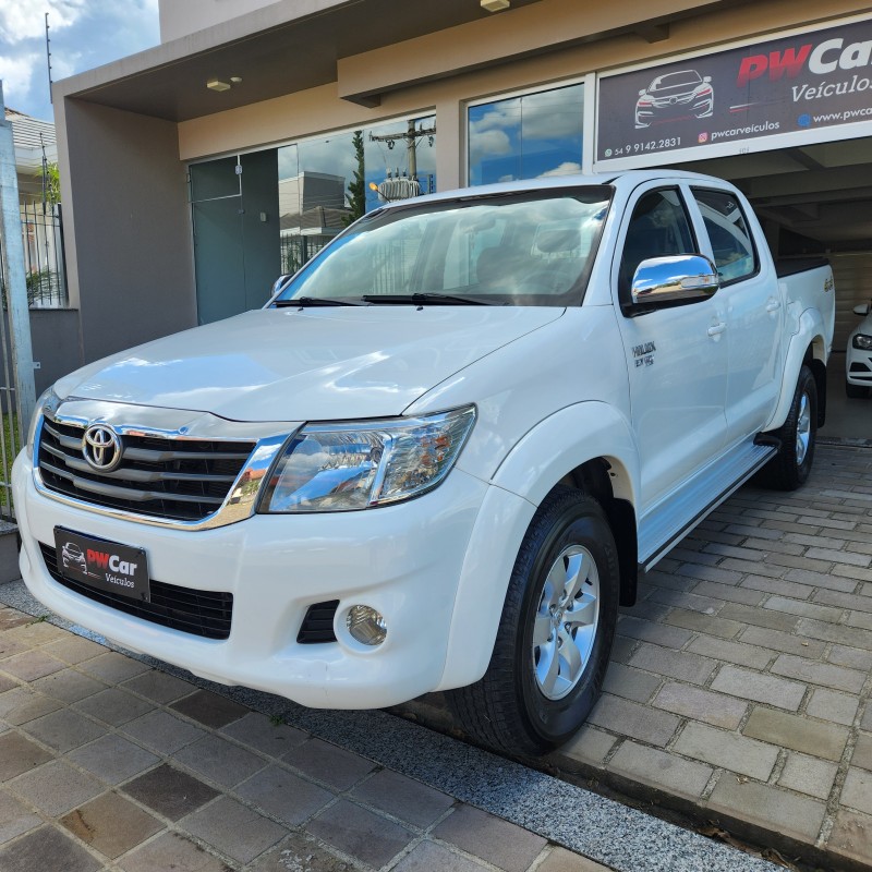 hilux 2.7 srv 4x4 cd 16v flex 4p automatico 2013 bento goncalves