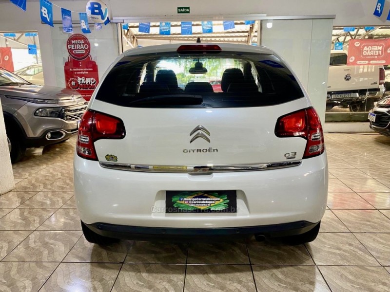 C3 1.5 EXCLUSIVE 8V FLEX 4P MANUAL - 2016 - LAGOA VERMELHA