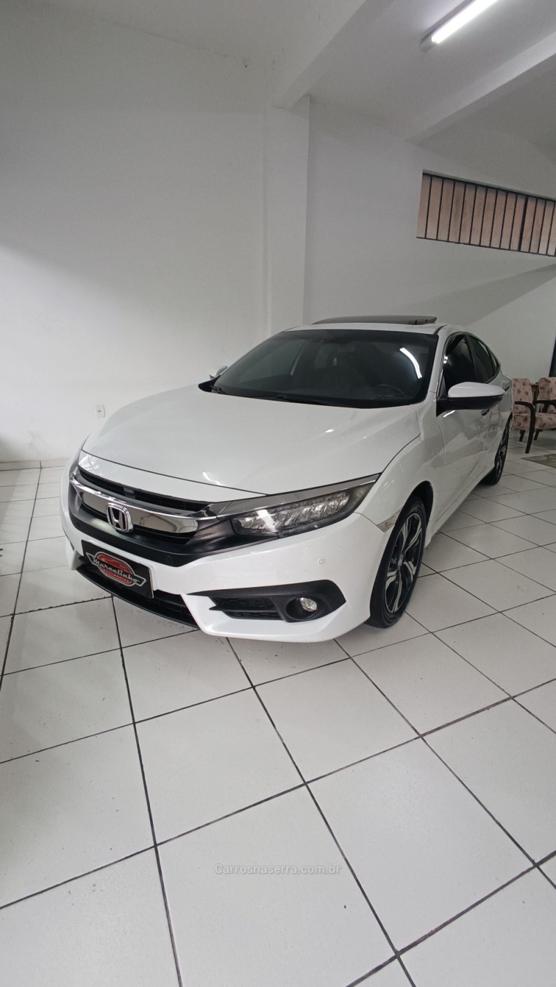 CIVIC 1.5 16V TOURING TURBO GASOLINA 4P AUTOMÁTICO - 2017 - CAXIAS DO SUL